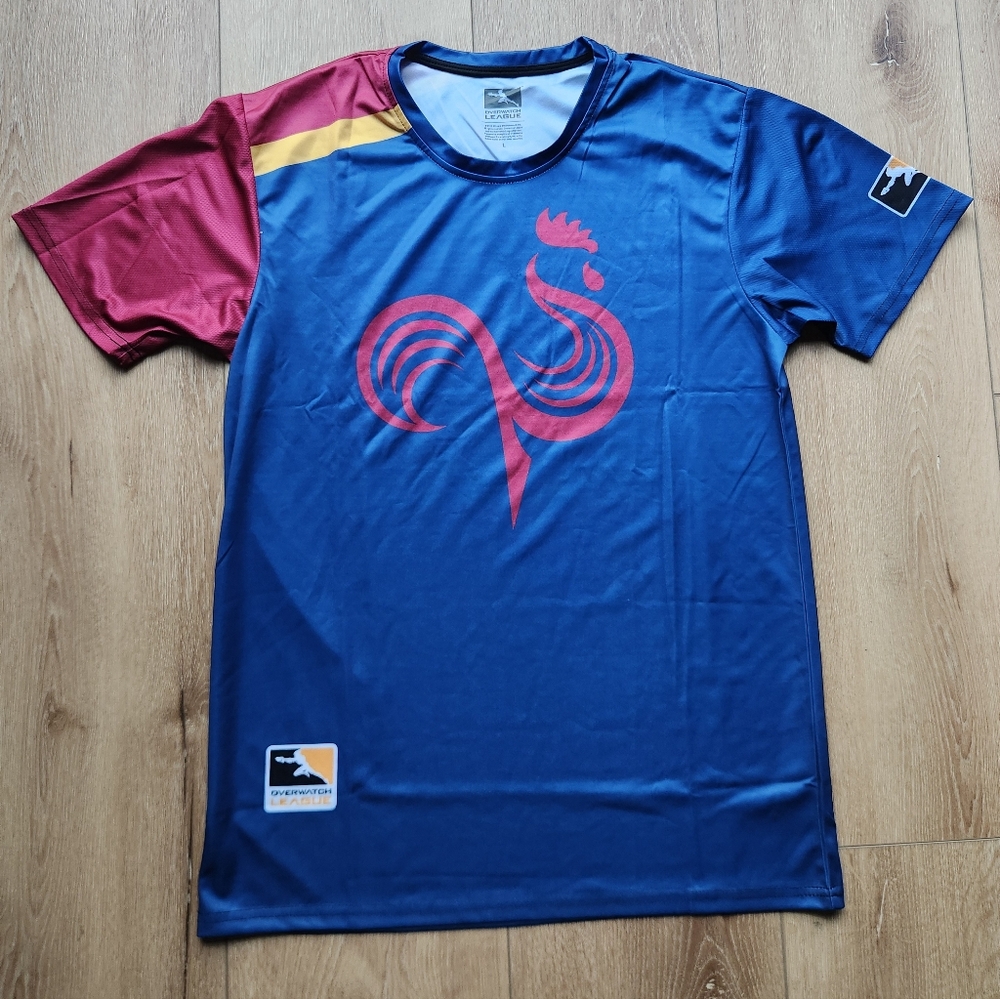 Fanatics Overwatch League France Paris Eternal Jersey Size Large